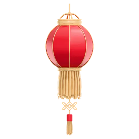 Chinesische Lampe  3D Icon