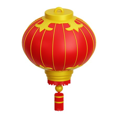 Chinesische Lampe  3D Icon