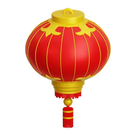 Chinesische Lampe  3D Icon