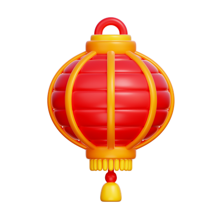 Chinesische Lampe  3D Icon