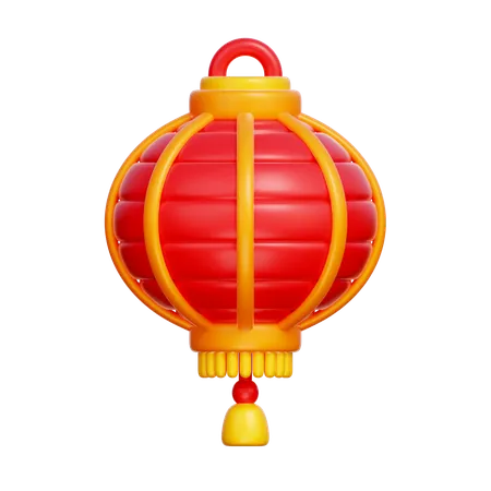 Chinesische Lampe  3D Icon