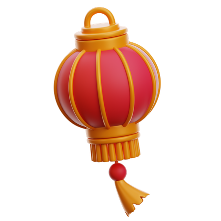 Chinesische Lampe  3D Icon