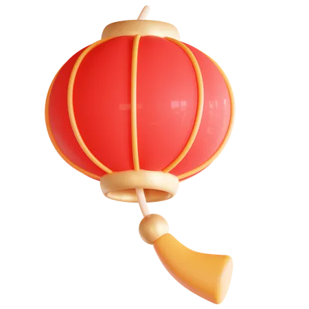 Chinesische Lampe  3D Icon