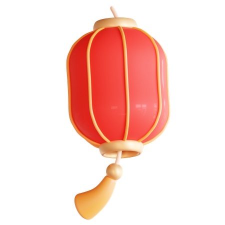 Chinesische Lampe  3D Icon