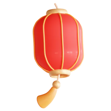 Chinesische Lampe  3D Icon