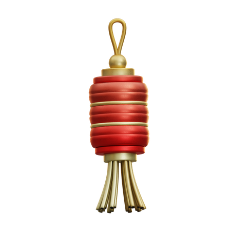 Chinesische Lampe  3D Icon