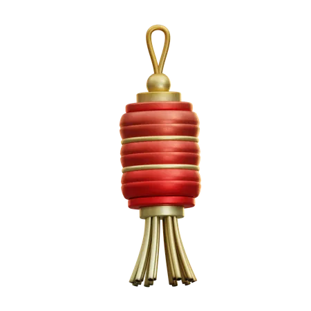 Chinesische Lampe  3D Icon