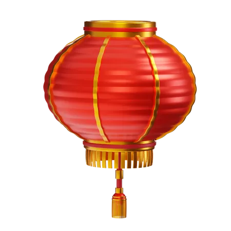 Chinesische Lampe  3D Icon