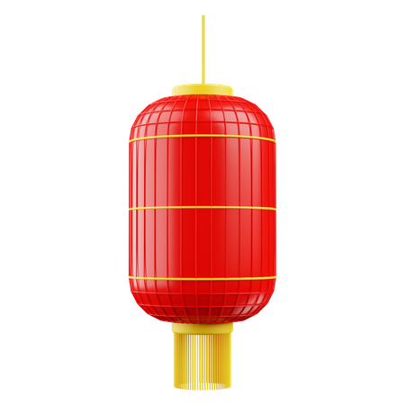 Chinesische Lampe  3D Illustration