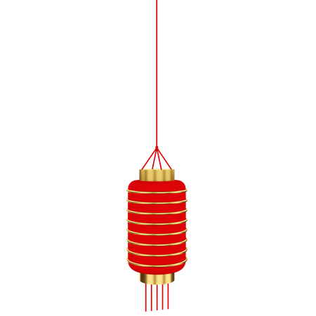 Chinesische Lampe  3D Illustration