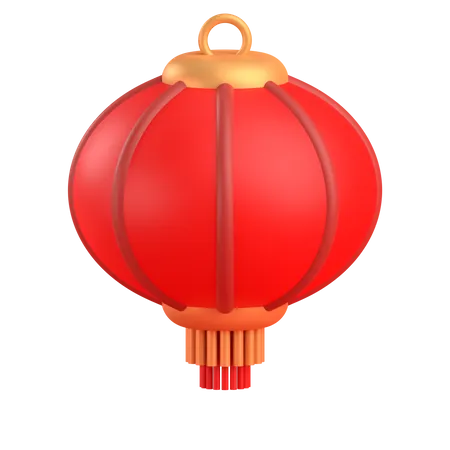 Chinesische Lampe  3D Illustration