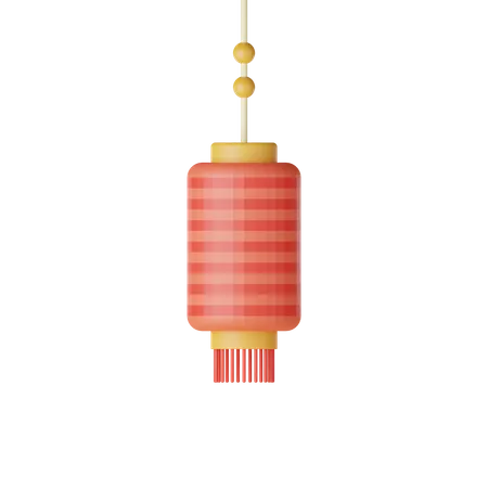 Chinesische Lampe  3D Icon