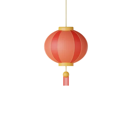 Chinesische Lampe  3D Icon