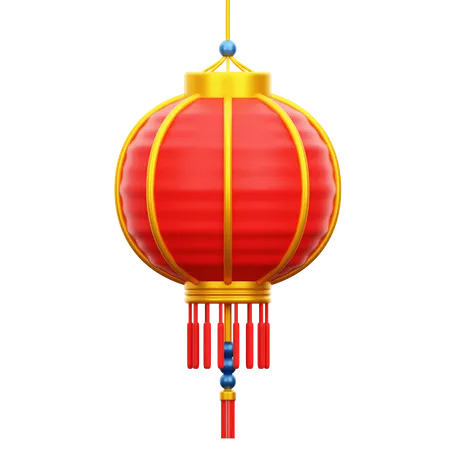 Chinesische Lampe  3D Icon