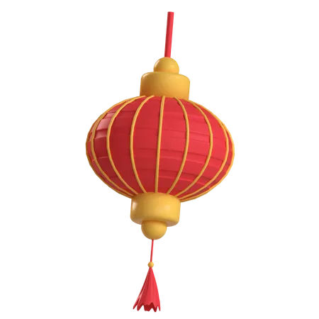 Chinesische Lampe  3D Icon