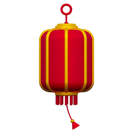 Chinesische Lampe  3D Icon