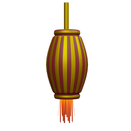 Chinesische Lampe  3D Icon