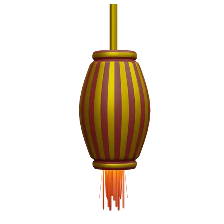 Chinesische Lampe  3D Icon