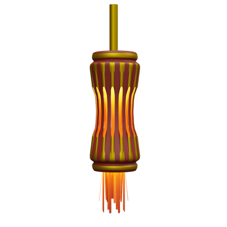 Chinesische Lampe  3D Icon