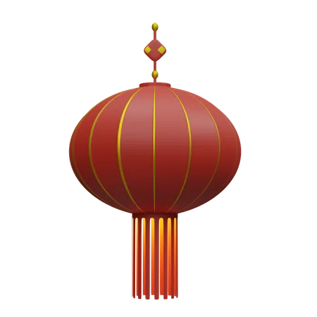 Chinesische Lampe  3D Icon