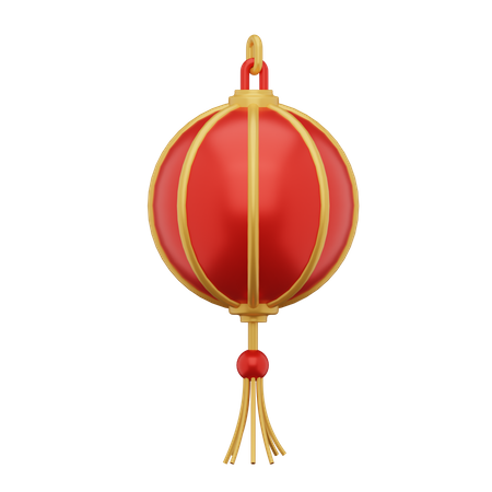 Chinesische Lampe  3D Icon