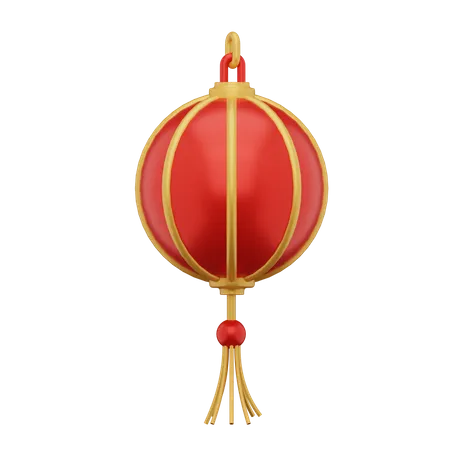 Chinesische Lampe  3D Icon