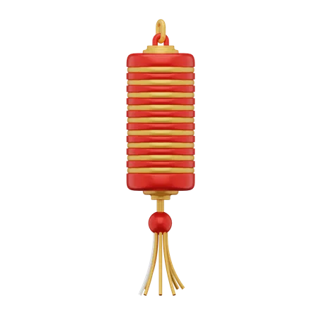 Chinesische Lampe  3D Icon