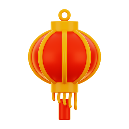 Chinesische Lampe  3D Icon