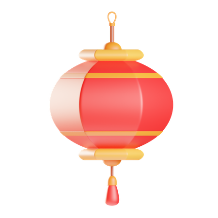 Chinesische Lampe  3D Icon