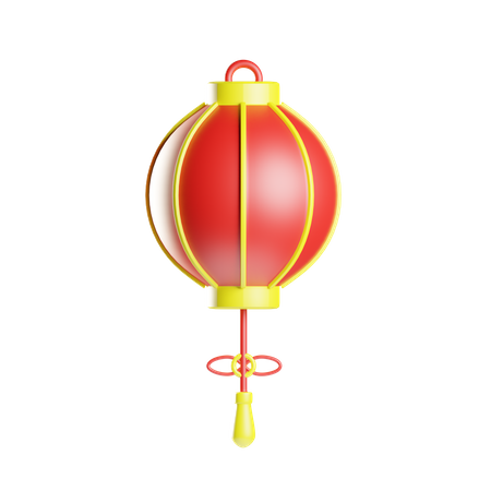 Chinesische Lampe  3D Icon