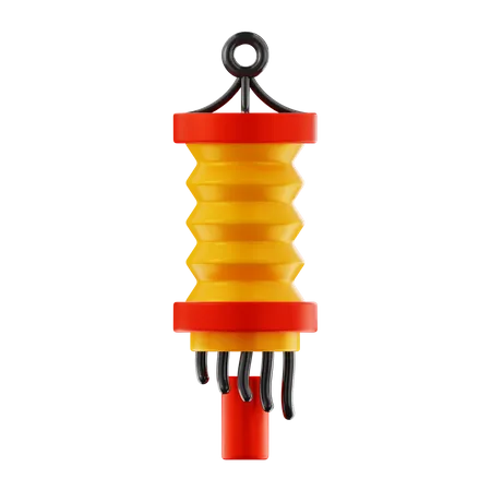 Chinesische Lampe  3D Icon