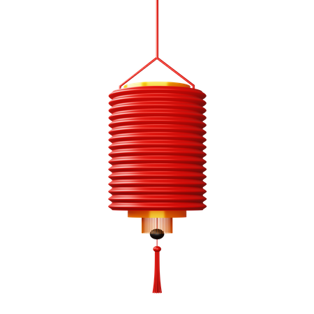 Chinesische Lampe  3D Icon