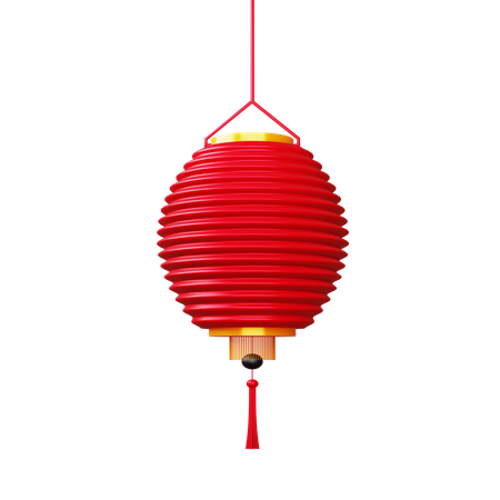 Chinesische Lampe  3D Icon