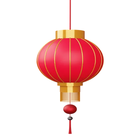 Chinesische Lampe  3D Icon