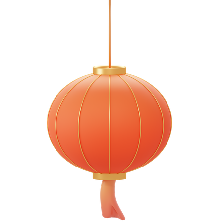 Chinesische Lampe  3D Icon