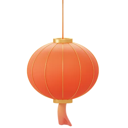 Chinesische Lampe  3D Icon