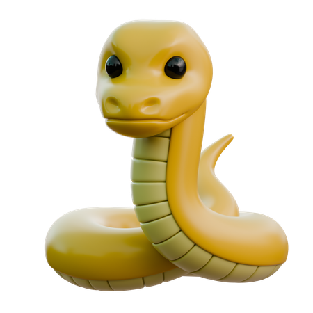 Chinesische schlange  3D Icon