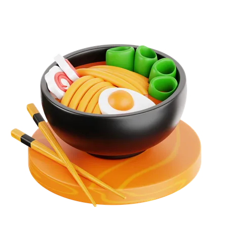 Chinesische Schüssel  3D Icon