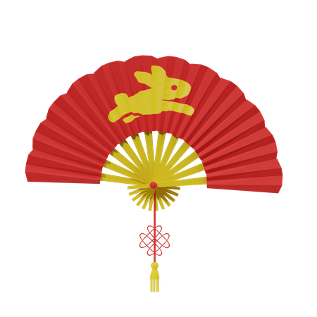 Chinesischer ventilator  3D Icon