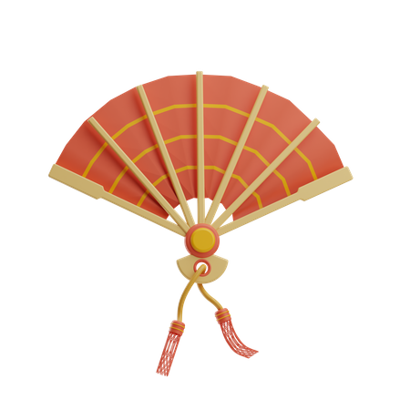 Chinesischer ventilator  3D Icon