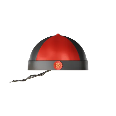 Chinesischer hut  3D Icon