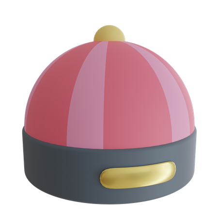 Chinesischer hut  3D Icon