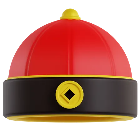 Chinesischer hut  3D Icon