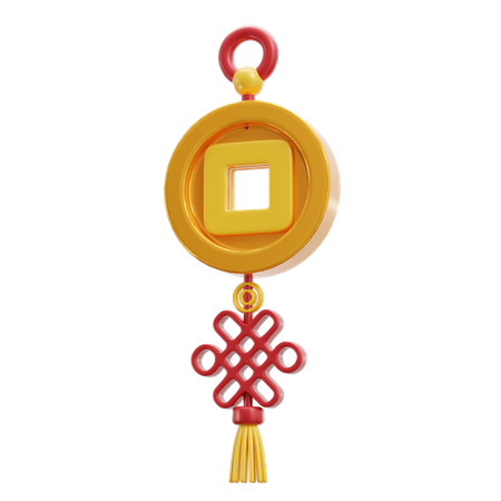 Chinesischer Knoten  3D Icon