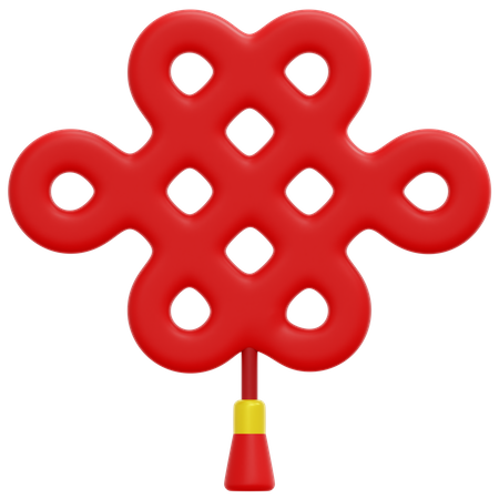 Chinesischer Knoten  3D Icon