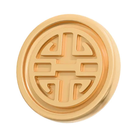 Chinesisches Wappen  3D Icon