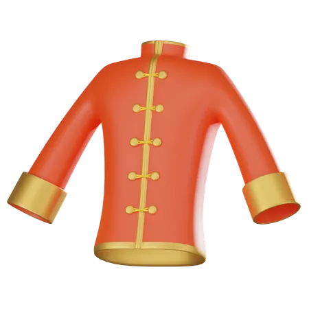 Chinesisches kleid  3D Icon