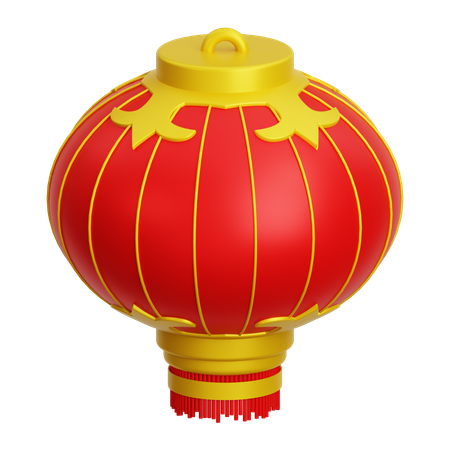 Chinesischer Lampion  3D Icon