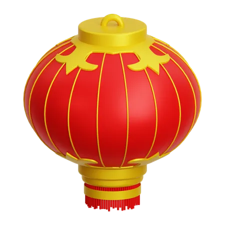 Chinesischer Lampion  3D Icon