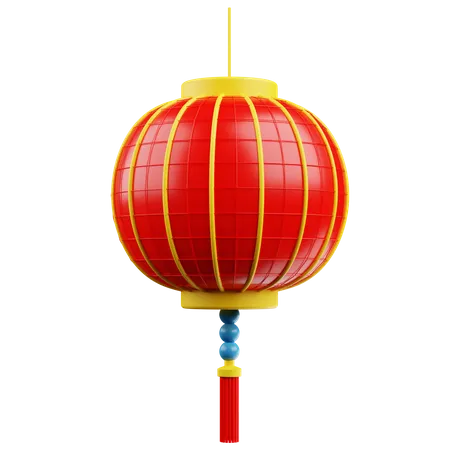 Chinesischer Lampion  3D Illustration